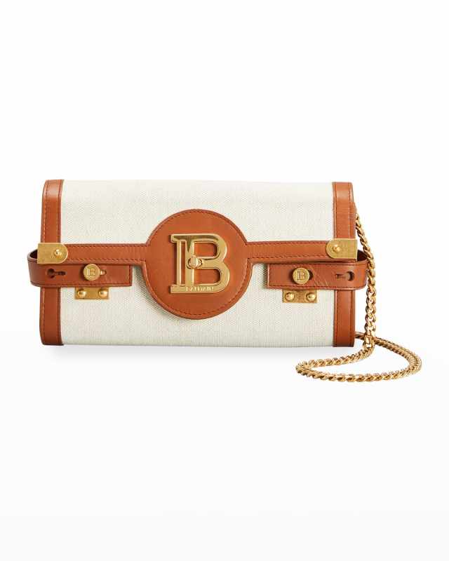 BBuzz 23 Pouch Canvas/Leather Chain Shoulder Bag